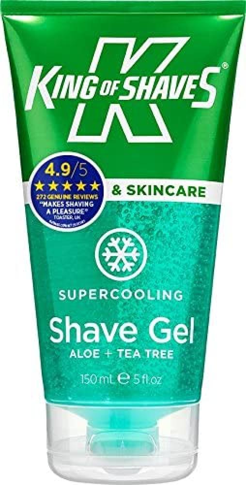 King of Shaves Supercooling Shaving Gel for Men 150 ml