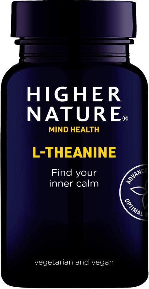 Higher Nature Theanine 100mg 90 Caps