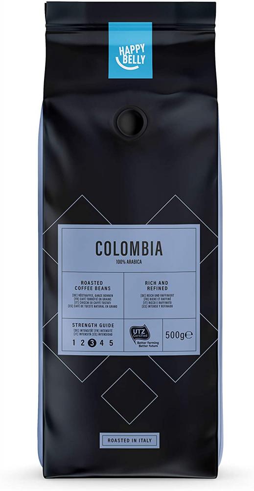 Happy Belly Coffee Beans Colombia 500 g