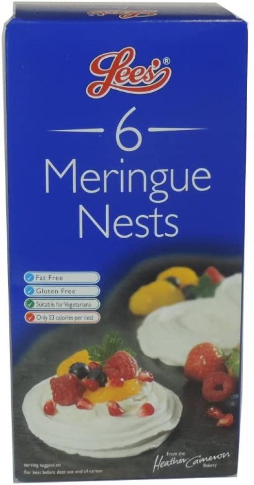 Lees 6 Meringue Nests