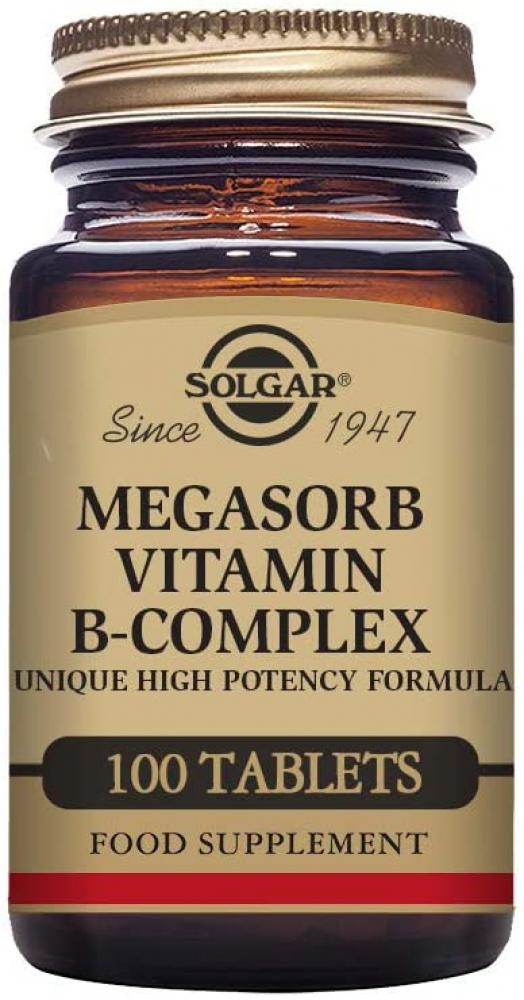 Solgar Megasorb Vitamin B-Complex 100 tablets