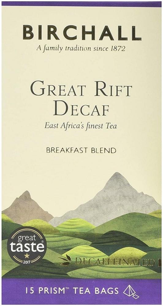 Birchall Great Rift Decaf 15 Prism Tea Bags