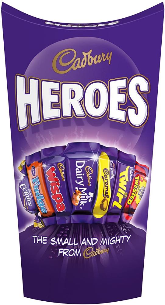 Cadbury Heroes Chocolate Carton 290g Approved Food