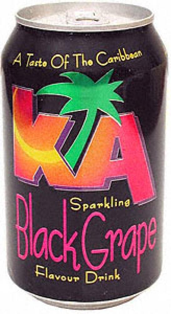 KA Sparkling Black Grape Flavour Drink 330ml | Approved Food