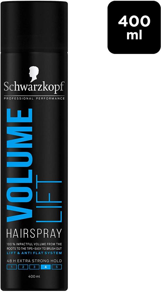 Schwarzkopf Professional Styling Volume Lift Hairspray 48HR Extra Strong Hold 400 ml