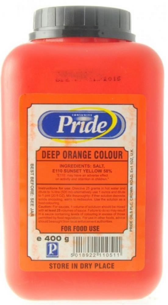 SALE  Pride Deep Orange Colour 400g