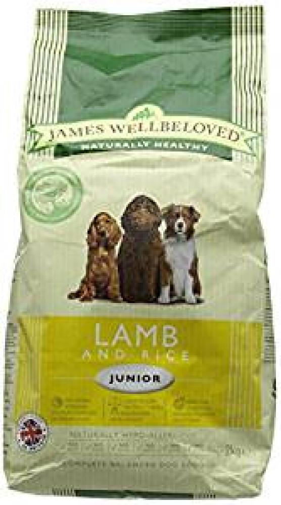 James Wellbeloved Dog Food Junior Lamb and Rice Kibble 2kg