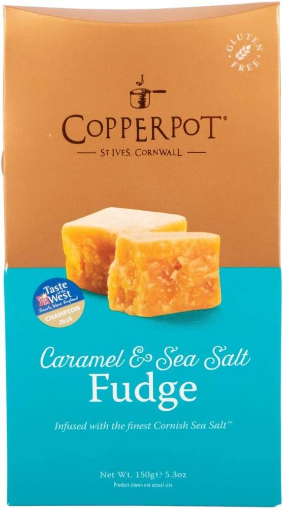Copperpot Caramel And Sea Salt Butter Fudge G Approved Food
