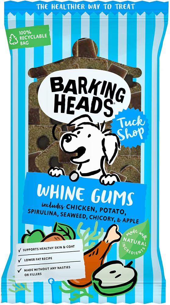 Barking Heads Tuck Shop Natural and Healthy Treat - Whine Gums 150 g