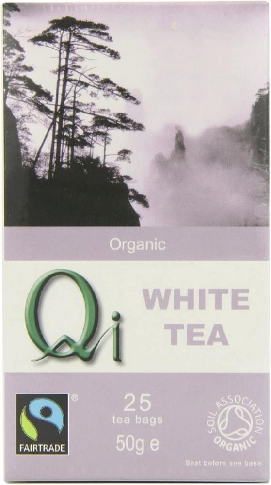 Qi Organic White Tea 25 Teabags 50g