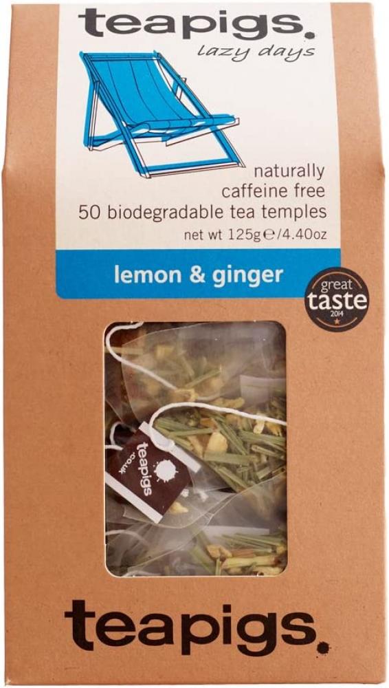 Teapigs Lemon and Ginger 15 Teabags 37.5g