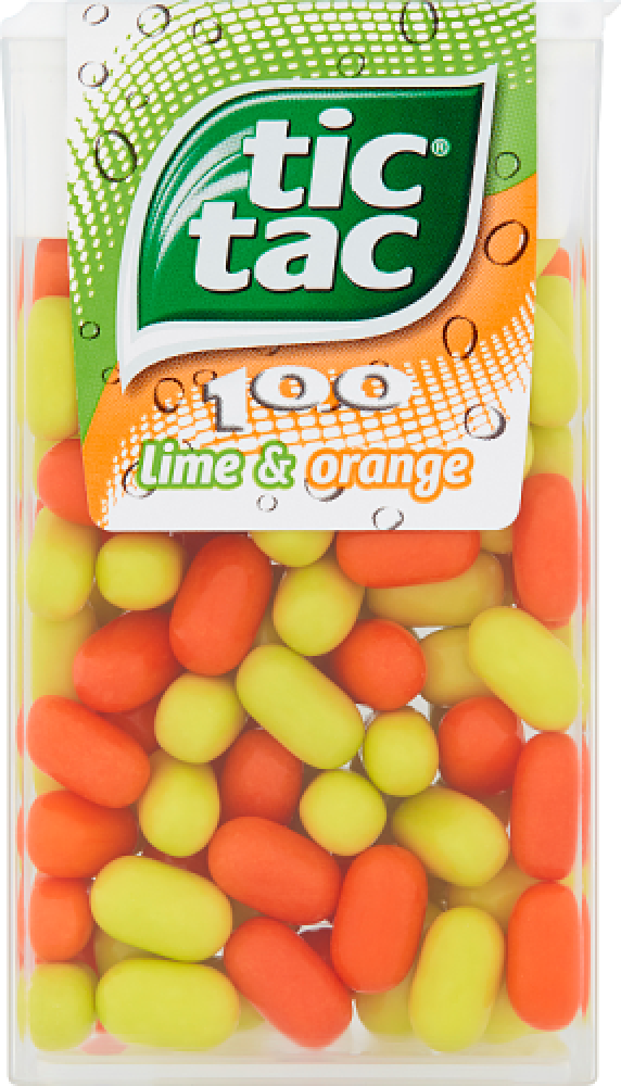 Tic Tac Lime and Orange 49g