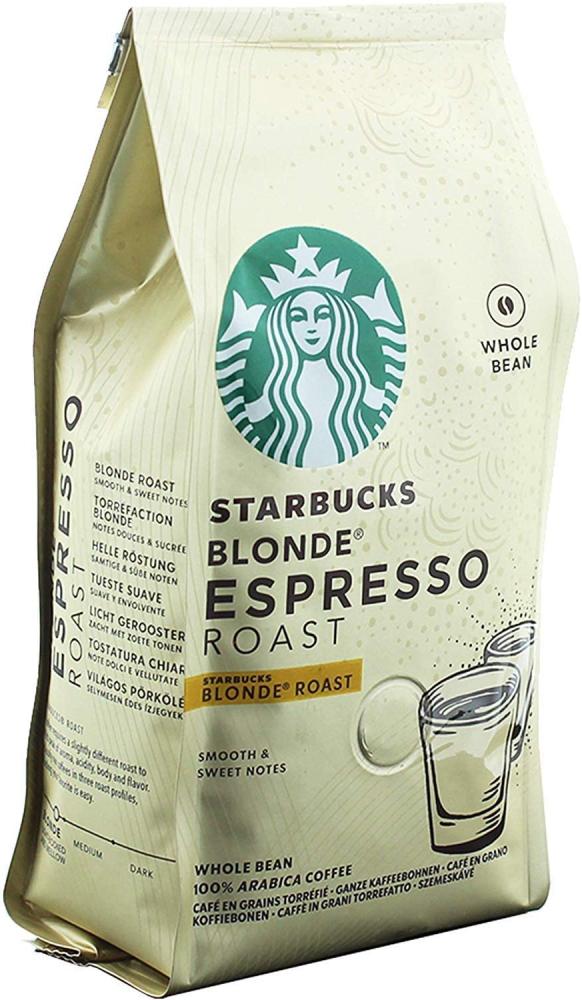 Starbucks Blonde Espresso Roast Whole Coffee Beans 200g