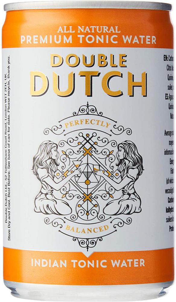 Double Dutch Ltd Indian Tonic Water Can 150 ml