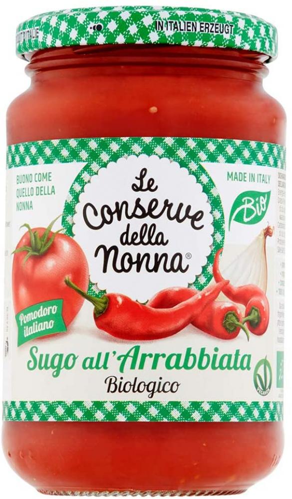 Le Conserve Tomato Sauce with Sweet and Chilli Pepper 350g