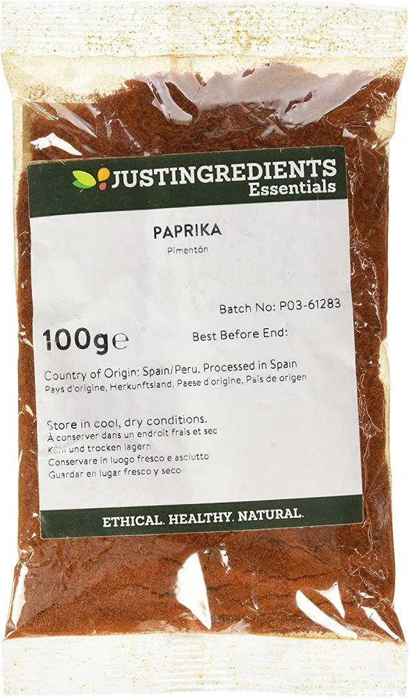 JustIngredients Essentials Paprika 100g
