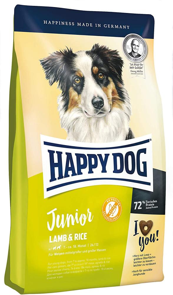 SALE  Happy Dog Junior Lamb And Rice 4 kg