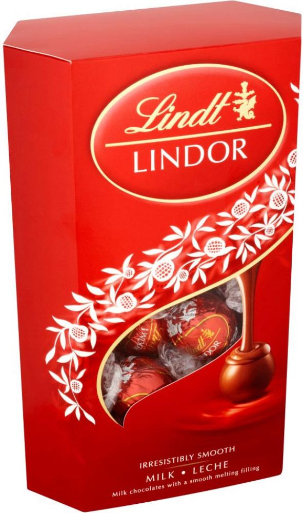 Lindt Lindor Milk Chocolate Cornet 337 g Damaged Box | Approved Food