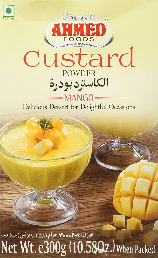 Ahmed Foods Mango Custard Powder 300 g Approved Food