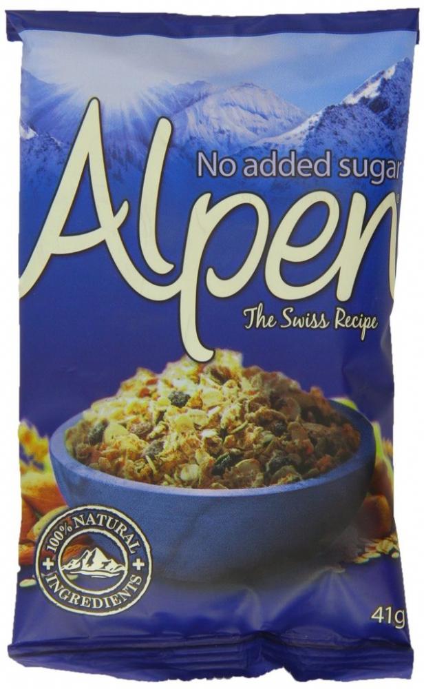 Alpen No Added Sugar Swiss Style Muesli 41g | Approved Food