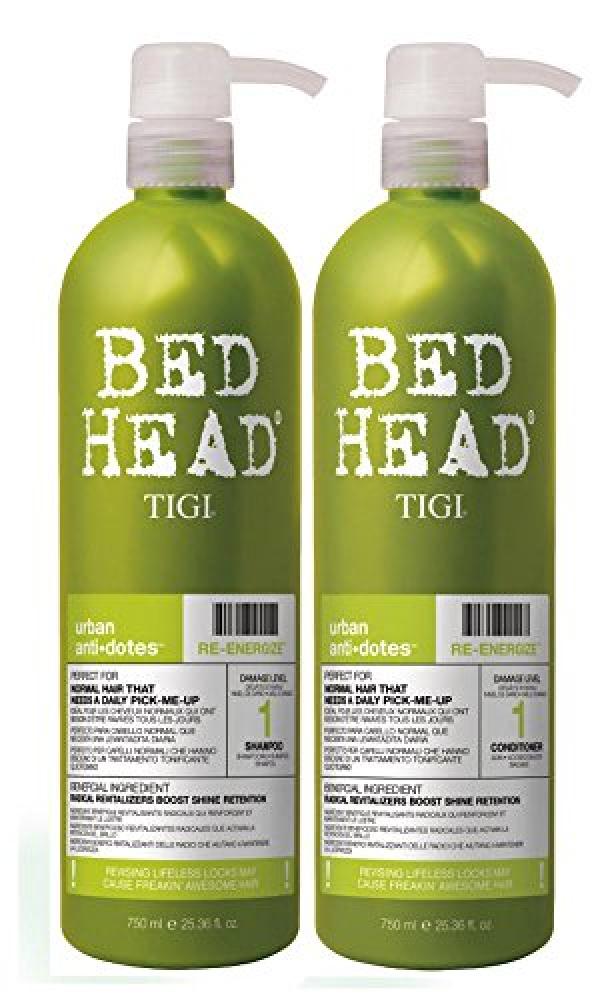 TIGI Bed Head B For Men Clean Up Daily Shampoo 250ml and Clean Up Daily Peppermint Conditioner 200ml
