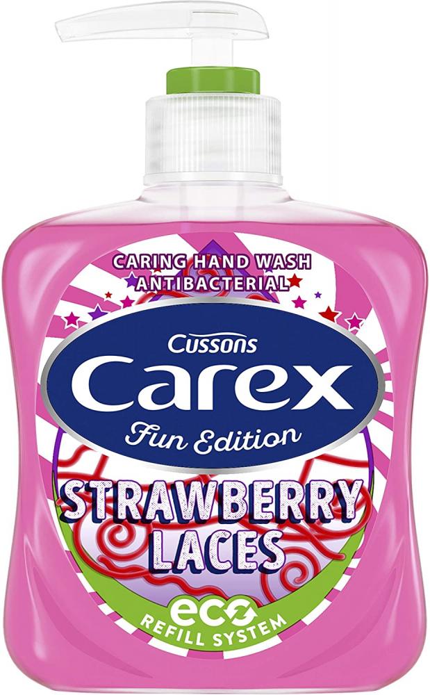 Carex Fun Editions Strawberry Laces Hand Wash 250ml