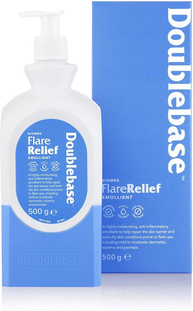 Doublebase Diomed Flare Relief Emollient Moisturising Soothing Cream 500 g