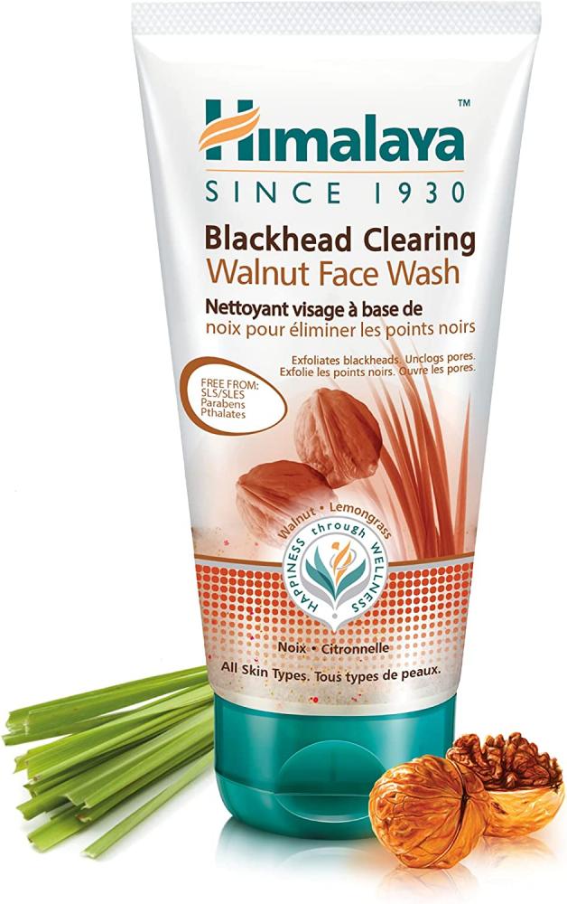 Himalaya Blackhead Clearing Walnut Face Wash 150ml