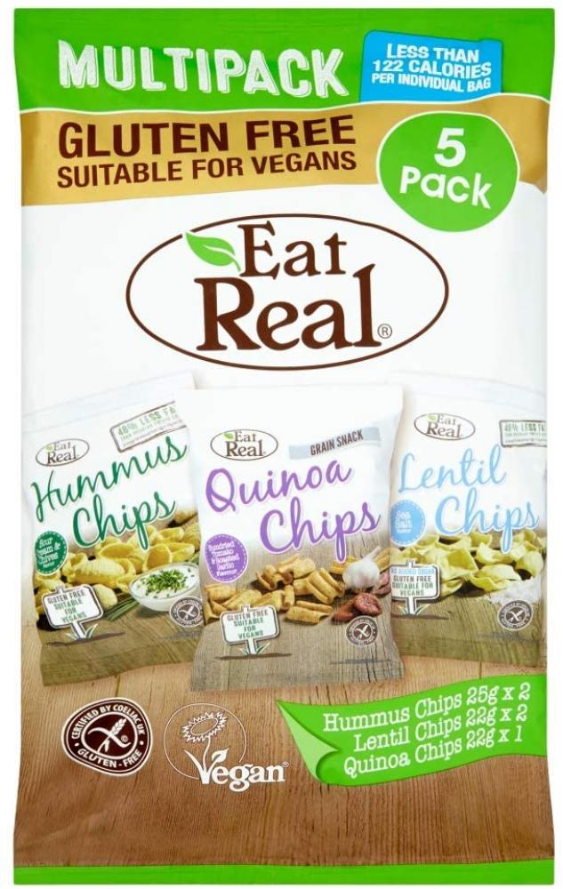 Eat Real Multi Pack Containing 5 Packs 116 g