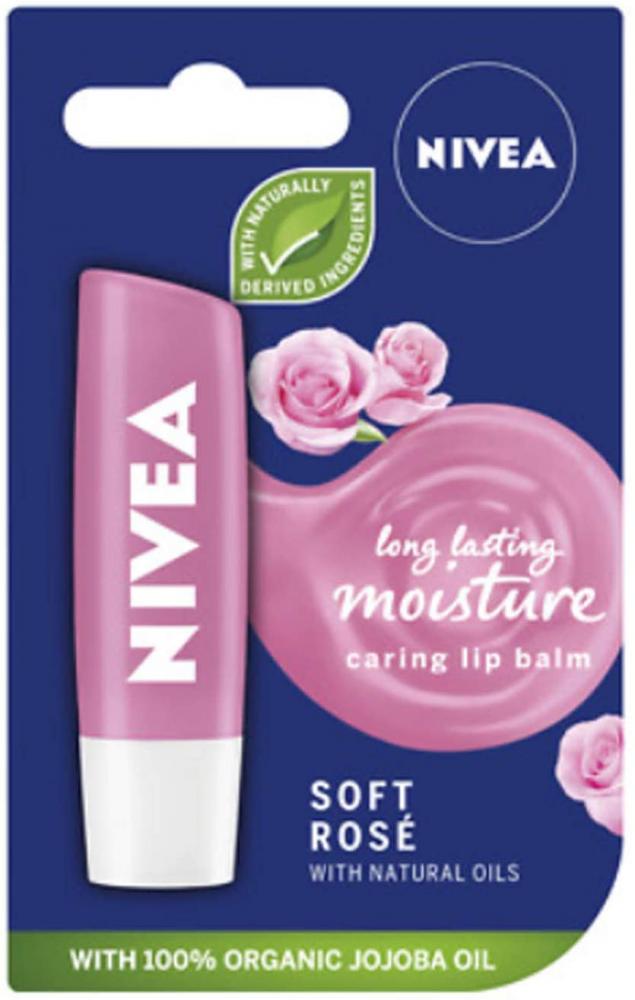 Nivea Soft Rose Lip Balm 5g