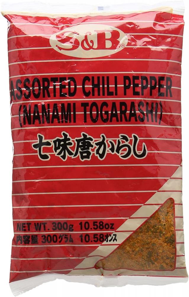 SALE  S and B Seasoning Mix Shichimi Chili Pepper 300g