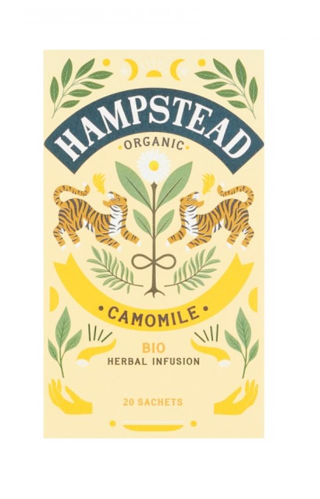 Hampstead Tea Organic Camomile 20 Sachets 25g