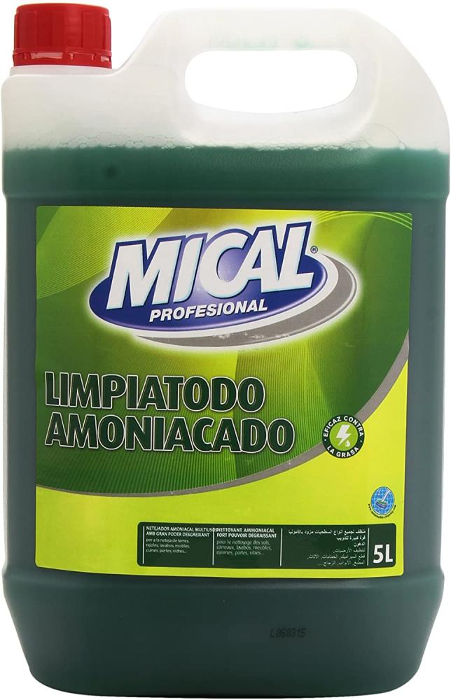 Mical Professional limpiatodo amoniacadoEffective against the Fat 5L