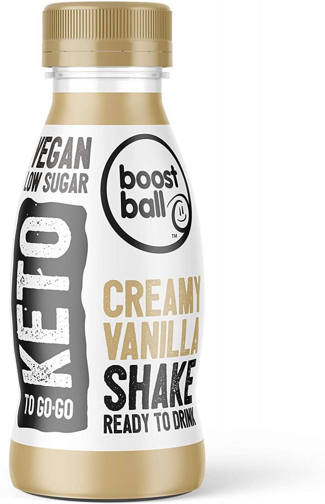 Boostball Ready to Drink Keto Creamy Vanilla Shake 310ml