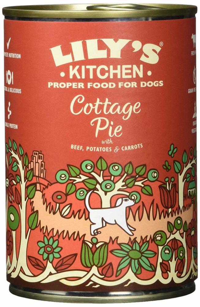 Lilys Kitchen Cottage Pie Dog Food 400g | Approved Food