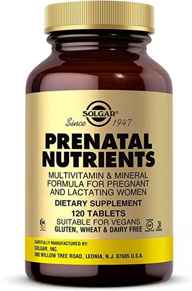 Solgar Prenatal Nutrients Tablets Pack of 120