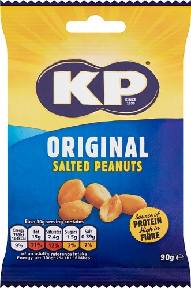 Kp Original Salted Peanuts 90g