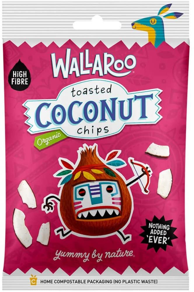 Wallaroo Organic Toasted Coconut Chips 30g