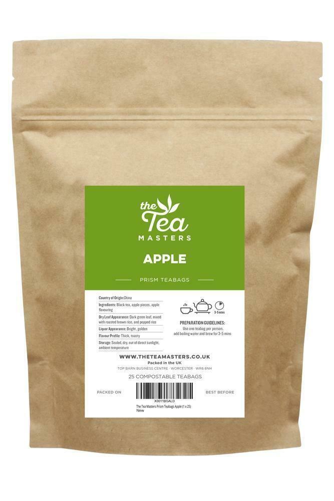The Tea Masters Apple 25 Compostable Teabags