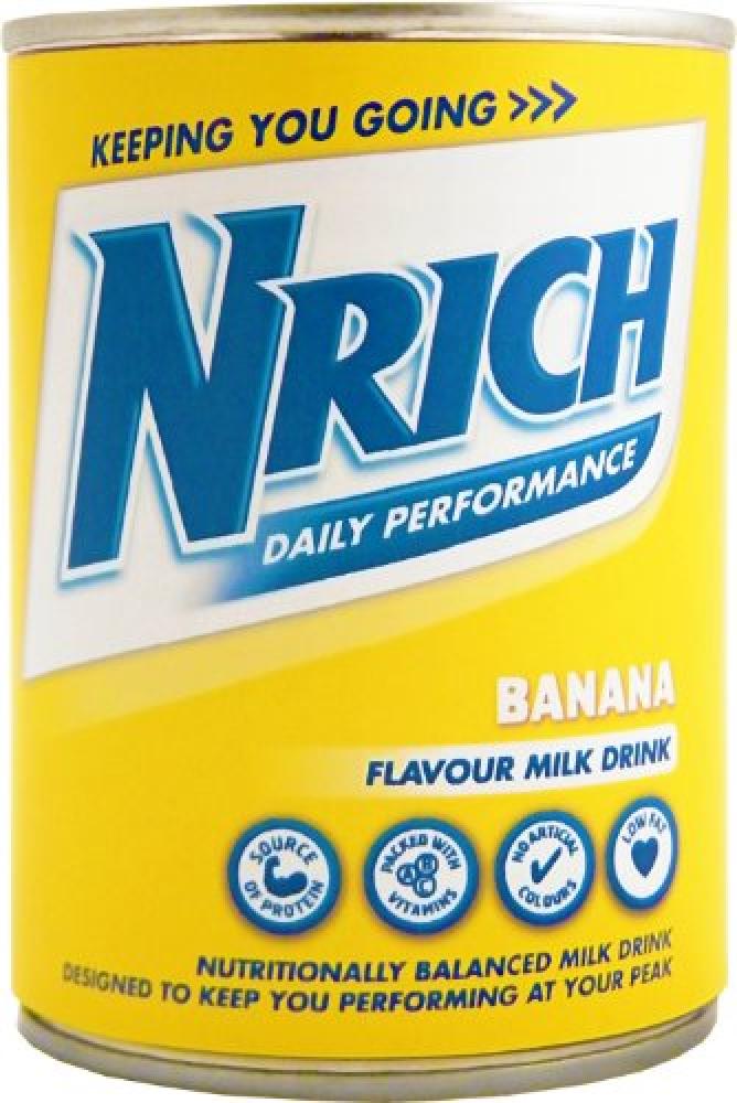 Nrich Banana Flavour Milk Drink 370 ml