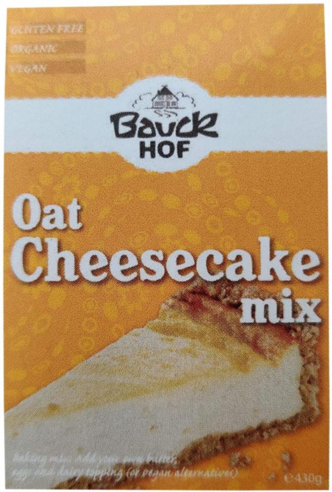 Bauck Hof Oat Cheesecake Mix 430 g