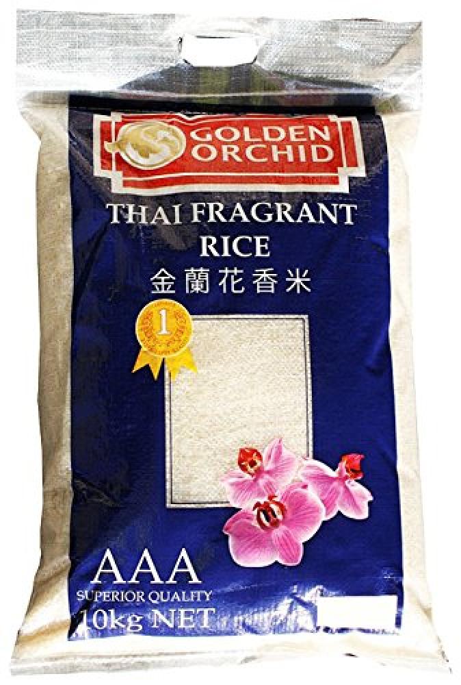 Golden Orchid Thai Fragrant Rice 10 Kg
