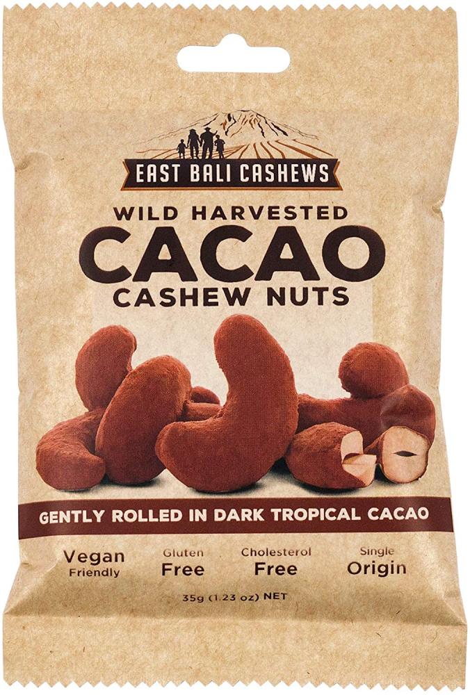 JANUARY SALE  East Bali Cashews Wild Harvested Cacao Cashew Nuts 35g