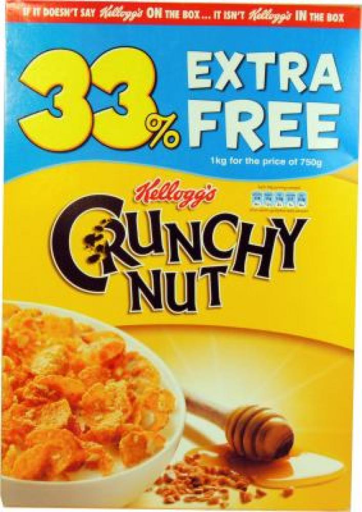 Kelloggs Crunchy Nut 1kg | Approved Food
