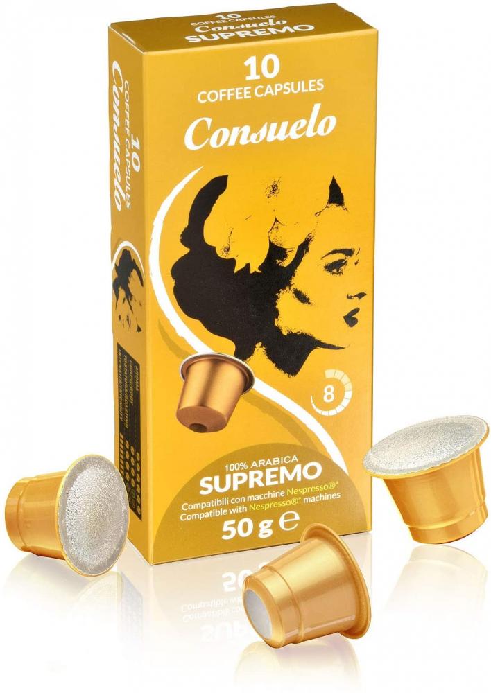 SALE  Consuelo Nespresso compatible Capsules Supremo 10 caps