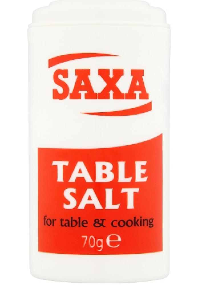 Saxa Fine Salt 70g