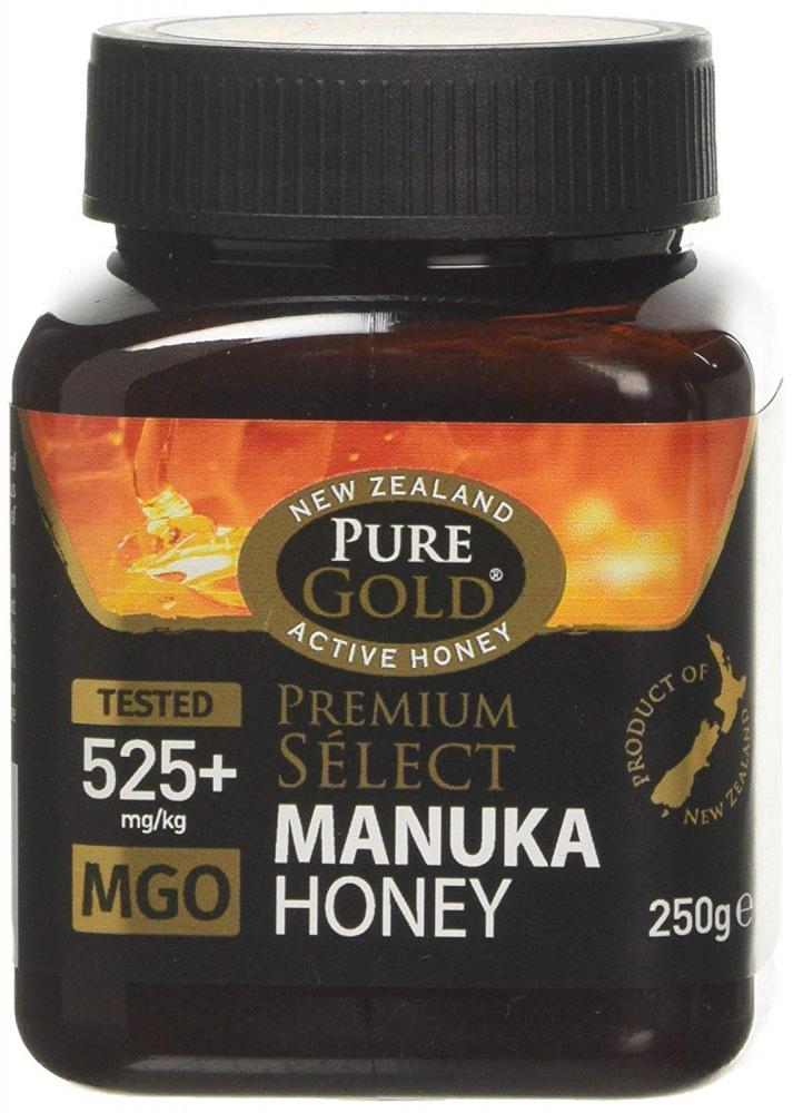 Pure Gold Premium Select Manuka Honey 525 Plus MGO 250g