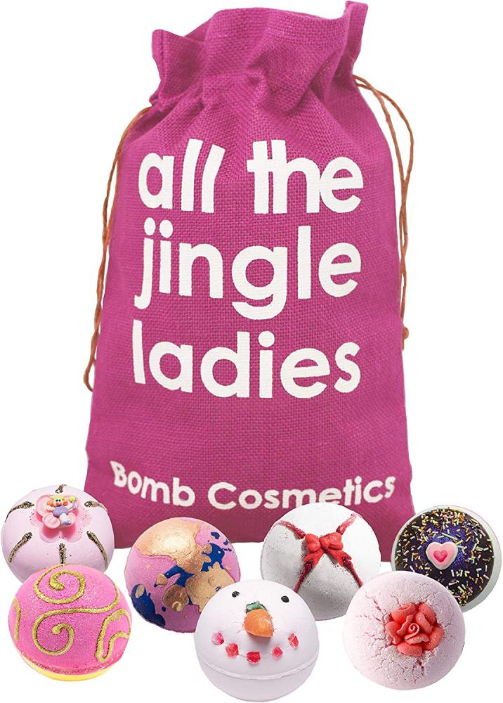 Bomb Cosmetics All the Jingle Ladies Handmade Bath Bombs Gift