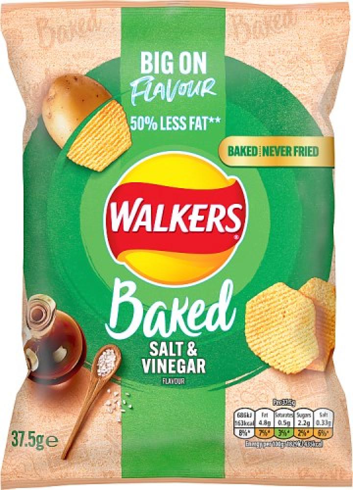 SALE  Walkers Baked Salt And Vinegar 37.5g