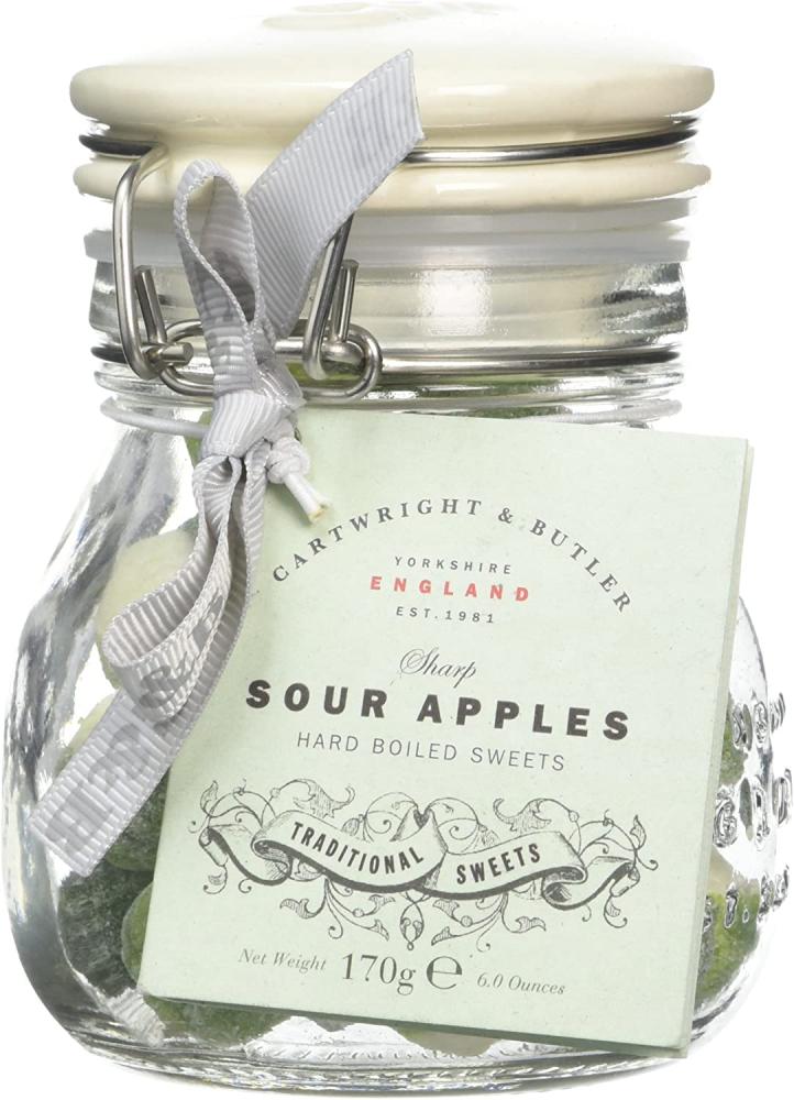 SALE  Cartwright and Butler Sour Apple Sweets 170g